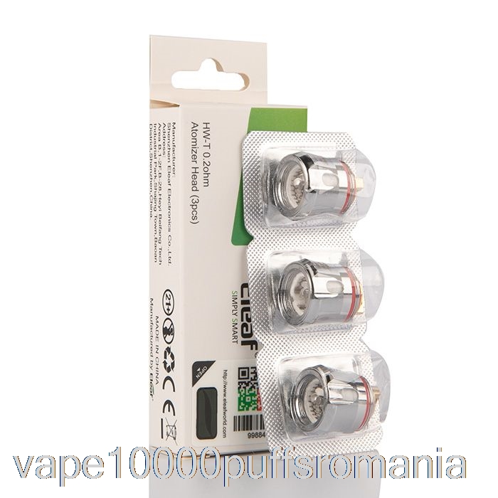 Vape Romania Eleaf Ello Hw Bobine De Schimb 0.2ohm Bobine Hw-t2